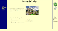 Desktop Screenshot of annabellalodge.com